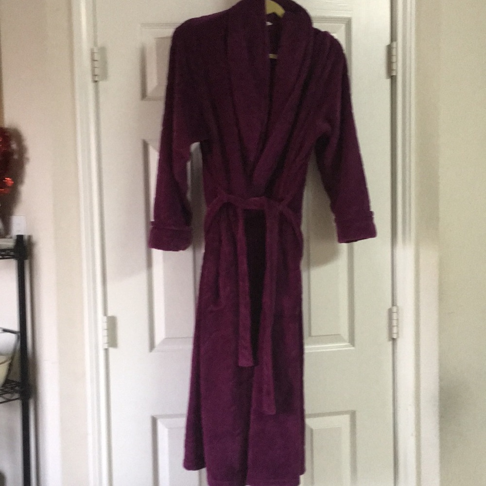 Sleep Chic Plum Robe.